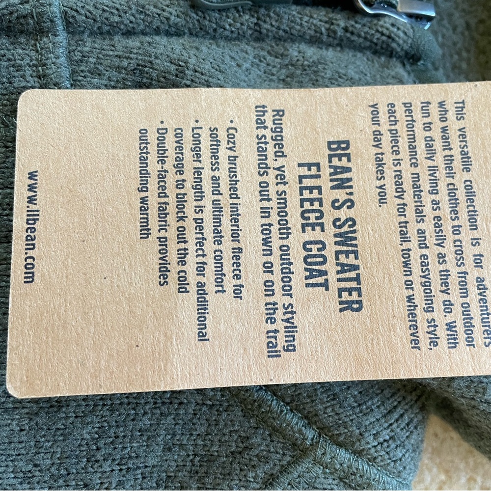 Fleece sweater, coat